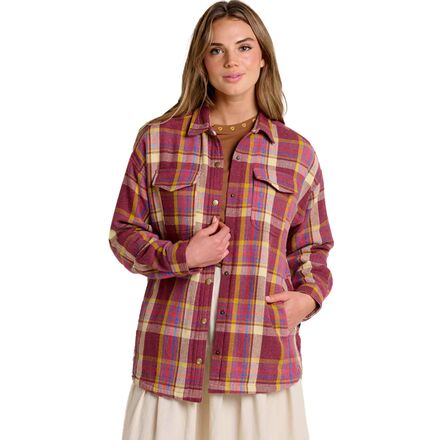 (取寄) トードアンドコー レディース コニファー シャツ ジャケット - ウィメンズ Toad&Co women Conifer Shirt Jacket - Women's Dusty Cedar｜ジェットラグ店