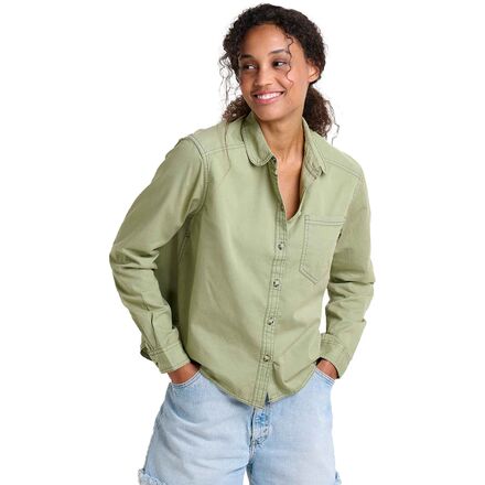(取寄) トードアンドコー レディース アローヨ ツイル ボクシー ロング-スローブ シャツ - ウィメンズ Toad&Co women Arroyo Twill Boxy Long-Sleeve Shirt - Women's Yucca
