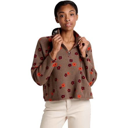 (取寄) トードアンドコー レディース ケニコット 1/4-ジップ プルオーバー - ウィメンズ Toad&Co women Kennicott 1/4-Zip Pullover - Women's Falcon Brown Flowers