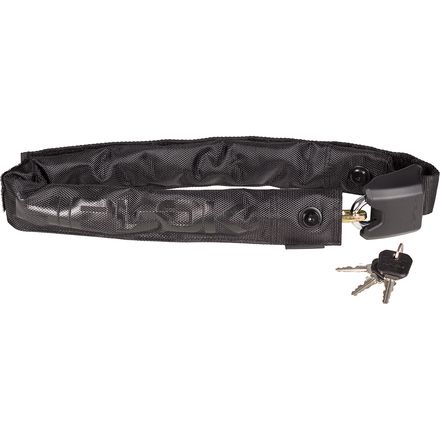 (取寄) ヒプロック ライト ウェアラブル ハーデンド スティール チェイン ロック Hiplok Lite Wearable Hardened Steel Chain Lock Black