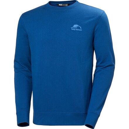 (取寄) ヘリーハンセン メンズ ノード グラフィック クルー スウェットシャツ - メンズ Helly Hansen men Nord Graphic Crew Sweatshirt - Men's Deep Fjord|ジェットラグ店