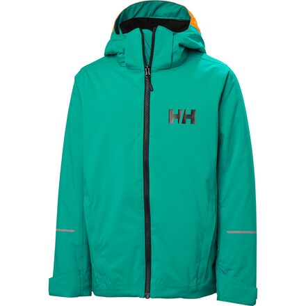 (取寄) ヘリーハンセン キッズ クエスト ジャケット - キッズ Helly Hansen kids Quest Jacket - Kids' Signal Green