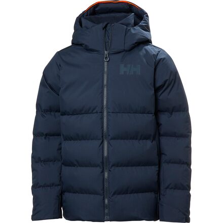 (取寄) ヘリーハンセン キッズ JR レース パフィー ジャケット - キッズ Helly Hansen kids Jr Kvitfjell Race Puffy Jacket - Kids' Navy
