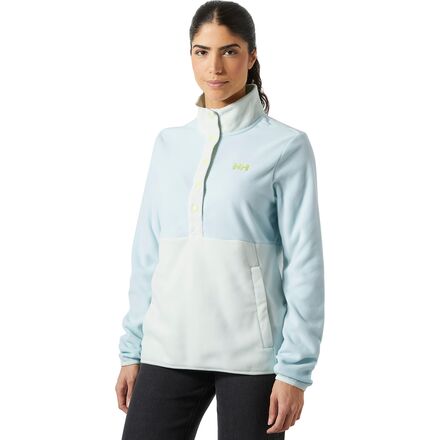 (取寄) ヘリーハンセン レディース デイブレーカー スナップ プルオーバー - ウィメンズ Helly Hansen women Daybreaker Snap Pullover - Women's Barely Blue