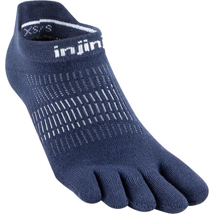 (取寄) インジンジ レディース ライトウェイト ラン ノーショー ソック - ウィメンズ Injinji women Lightweight Run No-Show Sock - Women's Navy