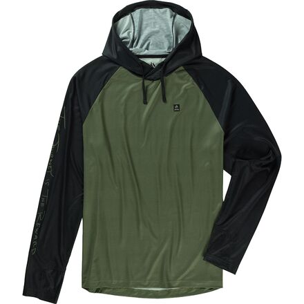 (取寄) ジョーンズスノーボード メンズ シャスタ ラマ リサイクル ブーディ - メンズ Jones Snowboards men Shasta Rama Recycled Hoodie - Men's Moss Green