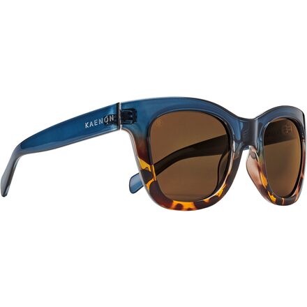 (取寄) ケーノン レディース リードウ ポーラライズド サングラス - ウィメンズ Kaenon women Lido Polarized Sunglasses - Women's Deep Purple Tortoise/Brown 12