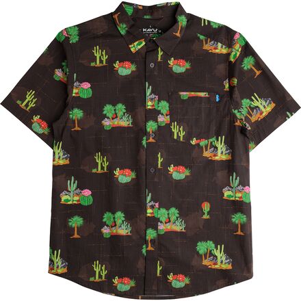(取寄) カブー メンズ ザ ジャム ショートスリーブ シャツ - メンズ KAVU men The Jam Short-Sleeve Shirt - Men's Wild Desert