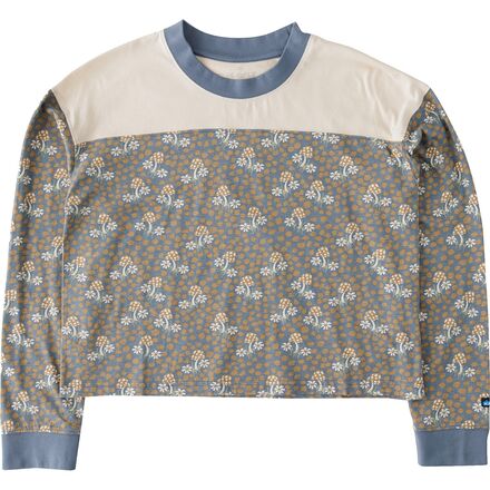 (取寄) カブー レディース フランシス ロング-スローブ シャツ - ウィメンズ KAVU women Francis Long-Sleeve Shirt - Women's Mushroom Patch