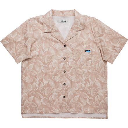 (取寄) カブー レディース シーダー スプリングス シャツ - ウィメンズ KAVU women Cedar Springs Shirt - Women's Passion Palm|ジェットラグ店