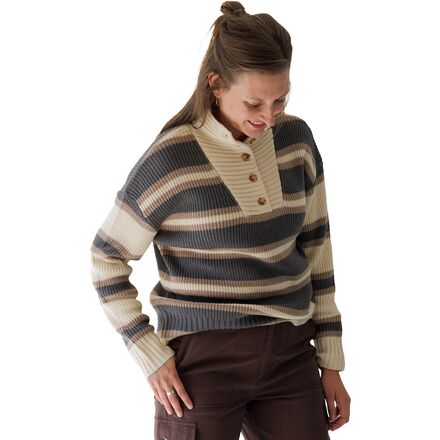 (取寄) カブー レディース ノラ セーター - ウィメンズ KAVU women Nola Sweater - Women's Storm Stripe