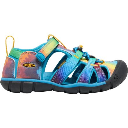 (取寄) キーン インファント シーキャンプ リ シーエヌエックス サンダル - インファンツ KEEN infant Seacamp II CNX Sandal - Infants' Vivid Blue/Original Tie Dye