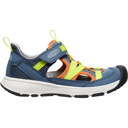 (取寄) キーン キッズ モトゾア サンダル - キッズ KEEN kids Motozoa Sandal - Kids' Vintage Indigo/Scarlet Ibis｜ジェットラグ店