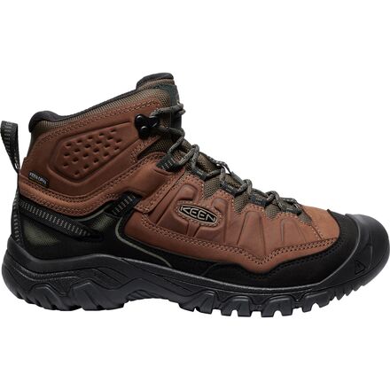 (取寄) キーン メンズ ターギー Iv ミッド Wp ハイキング ブーツ - メンズ KEEN men Targhee IV Mid WP Hiking Boot - Men's Bison/Black