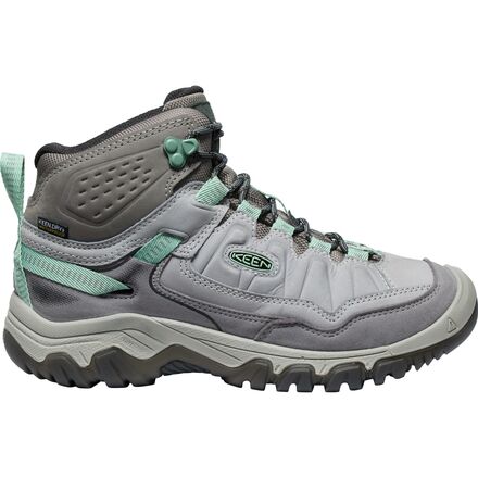 (取寄) キーン レディース ターギー Iv ミッド Wp ハイキング ブーツ - ウィメンズ KEEN women Targhee IV Mid WP Hiking Boot - Women's Alloy/Granite Green