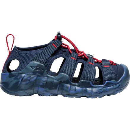 (取寄) キーン キッズ ハイパーポート エイチツー サンダル - キッズ KEEN kids Hyperport H2 Sandal - Kids' Naval Academy/Red Carpet