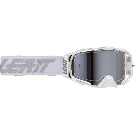 (取寄) リアット ヴェロシティ 6.5 MTB クリスタル ゴーグルズ Leatt Velocity 6.5 MTB Crystal Iriz Goggles White Prisma 60 VLT