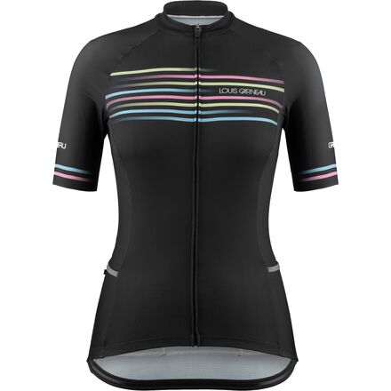 (取寄) ルイガノ レディース プレミアム シグニチャー ジャージ - ウィメンズ Louis Garneau women Premium Signature Jersey - Women's Black