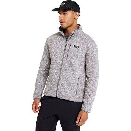 (取寄) エルエルビーン メンズ ビーンズ セーター フリース フル-ジップ ジャケット - メンズ L.L.Bean men Bean's Sweater Fleece Full-Zip Jacket - Men's Grey Heather｜ジェットラグ店