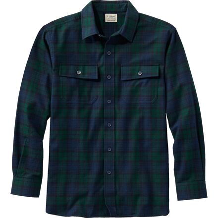 (取寄) エルエルビーン メンズ チャミ プレイド シャツ - メンズ L.L.Bean men Chamois Plaid Shirt - Men's Blackwatch