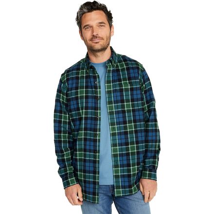 (取寄) エルエルビーン メンズ スコッチ プレイド フランネル ロング-スローブ シャツ - メンズ L.L.Bean men Scotch Plaid Flannel Long-Sleeve Shirt - Men's Graham of Menteith