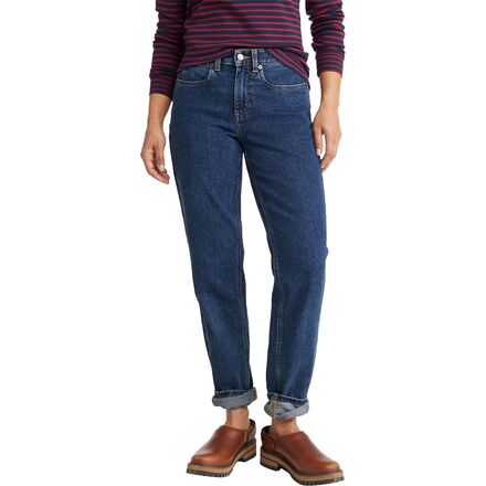 (取寄) エルエルビーン レディース 207 ビンテージ ハイライズ ボーイフレンズ ジーン - ウィメンズ L.L.Bean women 207 Vintage High-Rise Boyfriend Jean - Women's Washed Indigo