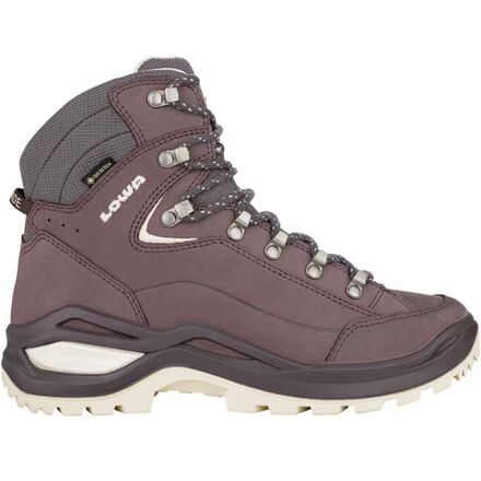 (取寄) ローバー レディース レネゲード エボ Gtx ミッド ハイキング ブーツ - ウィメンズ Lowa women Renegade Evo GTX Mid Hiking Boot - Women's Brown Rose/Panna の商品写真