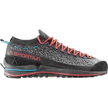 (取寄) スポルティバ レディース TX2 エボ アプローチ シューズ - ウィメンズ La Sportiva women TX2 Evo Approach Shoe - Women's Carbon/Hibiscus