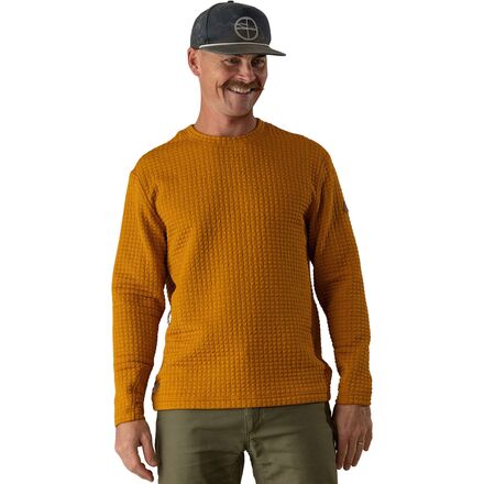 (取寄) リブシン メンズ ハイランズ セーター - メンズ Livsn men Highlands Sweater - Men's Amber｜ジェットラグ店