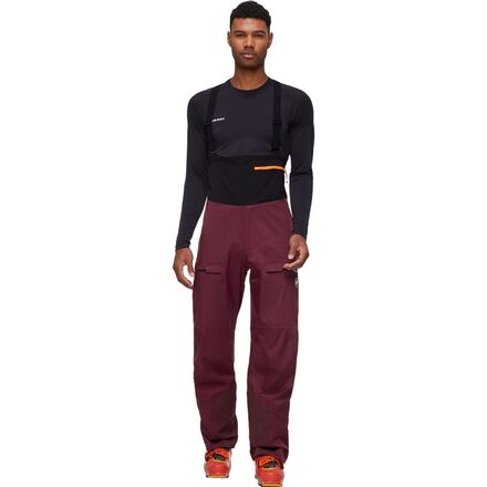 (取寄) マムート メンズ ハルディグラット HS ビブ パンツ - メンズ Mammut men Haldigrat HS Bib Pant - Men's Vin｜ジェットラグ店