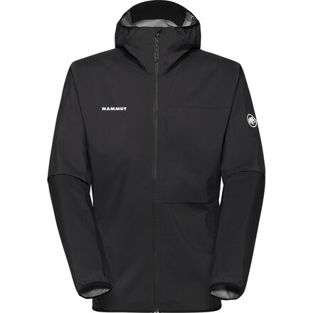 (取寄) マムート メンズ デュカン ライト HS フーデット ジャケット - メンズ Mammut men Ducan Light HS Hooded Jacket - Men's Black|ジェットラグ店