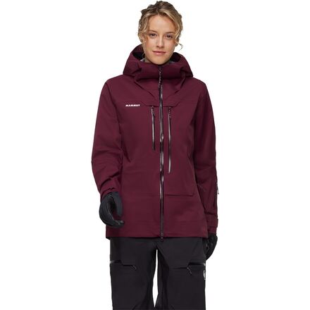 (取寄) マムート レディース ハルディグラット ライト HS フーデット ジャケット - ウィメンズ Mammut women Haldigrat Light HS Hooded Jacket - Women's Vin
