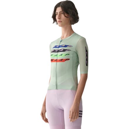 (取寄) マープ レディース イベイド X プロ エアー 3.0 ショートスリーブ ジャージ - ウィメンズ MAAP women Evade X Pro Air 3.0 Short-Sleeve Jersey - Women's Sage｜ジェットラグ店
