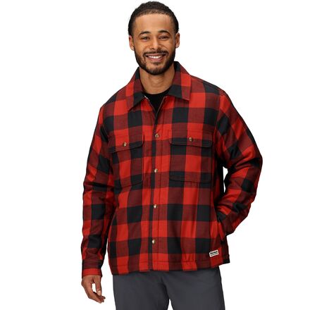 (取寄) マーモット メンズ リッジフィールド シェルパ フランネル シャツ ジャケット - メンズ Marmot men Ridgefield Sherpa Flannel Shirt Jacket - Men's Sumac