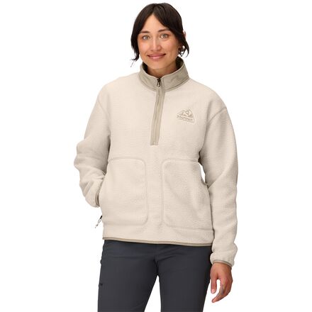 (取寄) マーモット レディース ワンダラー ハイ パイル フリース プルオーバー - ウィメンズ Marmot women Wanderer High Pile Fleece Pullover - Women's Birch Bark｜ジェットラグ店