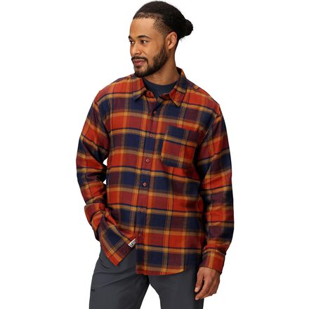 (取寄) マーモット メンズ ライトウェイト ロング-スローブ フランネル シャツ - メンズ Marmot men Lightweight Long-Sleeve Flannel Shirt - Men's Pecan