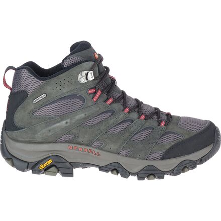 (取寄) メレル メンズ モアブ 3 ミッド ウォータープルーフ ハイキング ブーツ - ワイド - メンズ Merrell men Moab 3 Mid Waterproof Hiking Boot - Wide - Men's Beluga