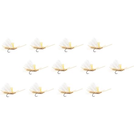 (取寄) モンタナフライカンパニー ハイ-ビズ ミクロ チュビー - 12-パック Montana Fly Company Hi-Vis Micro Chubby - 12-Pack Tan|ジェットラグ店
