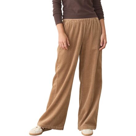 (取寄) マリンレイヤー レディース アリソン コーデュロイ トラウザー - ウィメンズ Marine Layer women Allison Corduroy Trouser - Women's Cocoa Brown|ジェットラグ店