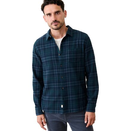 (取寄) マリンレイヤー メンズ パシフィカ ストレッチ シャツ - メンズ Marine Layer men Pacifica Stretch Shirt - Men's Green Multi Plaid