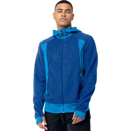 (取寄) ノローナ メンズ ファルケティンド アルファ120 ジップ フーデット ジャケット - メンズ Norrona men Falketind Alpha120 Zip Hooded Jacket - Men's Limoges