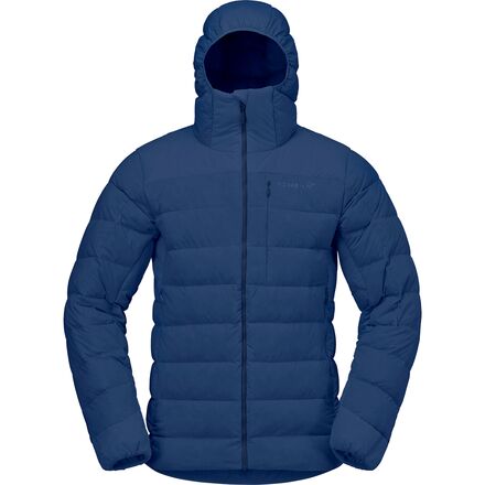 (取寄) ノローナ メンズ フェムント ジップ フーデット ジャケット - メンズ Norrona men Femund Down700 Zip Hooded Jacket - Men's Indigo Night