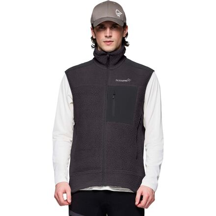 (取寄) ノローナ メンズ トロールヴェゲン ウォーム3 ベスト - メンズ Norrona men Trollveggen Warm3 Vest - Men's Phantom｜ジェットラグ店