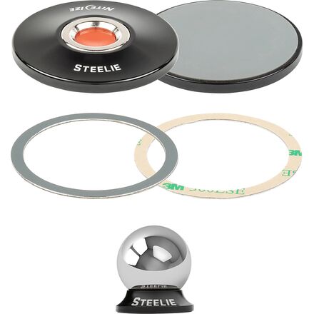(取寄) ナイトアイズ スティーリー オービター プラス ダッシュ キット Nite Ize Steelie Orbiter Plus Dash Kit Black|ジェットラグ店