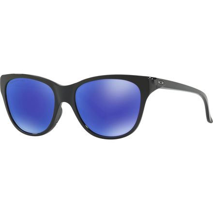 (取寄) オークリー レディース ホールド アウト ポーラライズド サングラス - ウィメンズ Oakley women Hold Out Polarized Sunglasses - Women's Polished Black - Violet Iridium｜ジェットラグ店