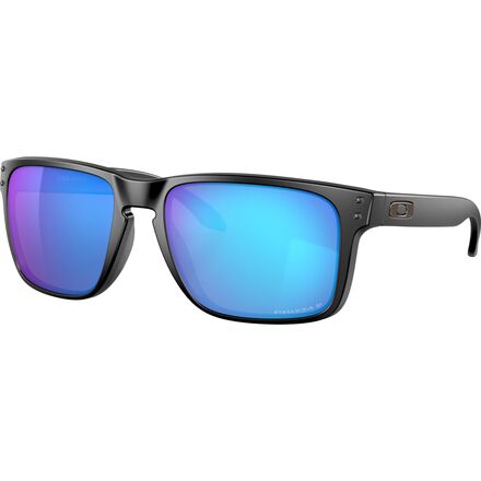 (取寄) オークリー ホルブルック Xl プリズム ポーラライズド サングラス Oakley Holbrook XL Prizm Polarized Sunglasses Matte Black/Prizm Sapphire Polarized