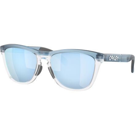 (取寄) オークリー フロッグスキン レンジ ポーラライズド サングラス Oakley Frogskins Range Polarized Sunglasses Trans Stonewash/Clear/Prizm Deep Water Polarized