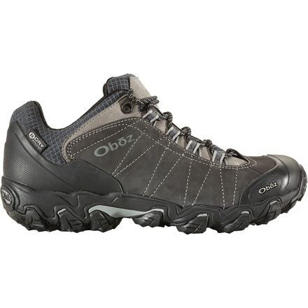 (取寄) オボズ メンズ ブリッジャー ロウ B-ドライ ワイド ハイキング シューズ - メンズ Oboz men Bridger Low B-Dry Wide Hiking Shoe - Men's Dark Shadow