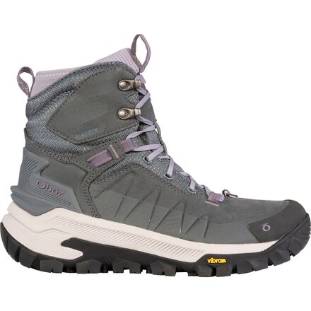 (取寄) オボズ レディース バングテイル ミッド インサレーテッド B-ドライ ブーツ - ウィメンズ Oboz women Bangtail Mid Insulated B-DRY Boot - Women's Slate