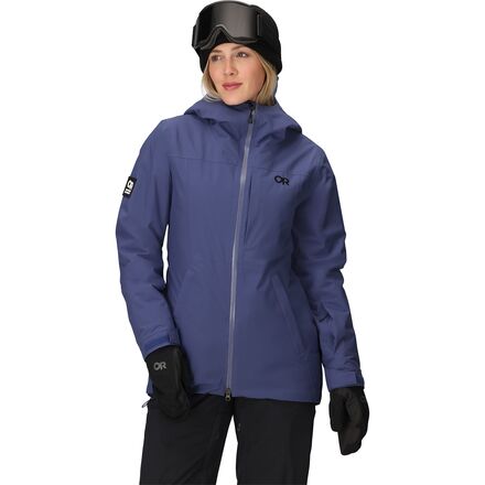 (取寄) アウトドア リサーチ レディース スノースクリュー ジャケット - ウィメンズ Outdoor Research women Snowcrew Jacket - Women's Galactic｜ジェットラグ店